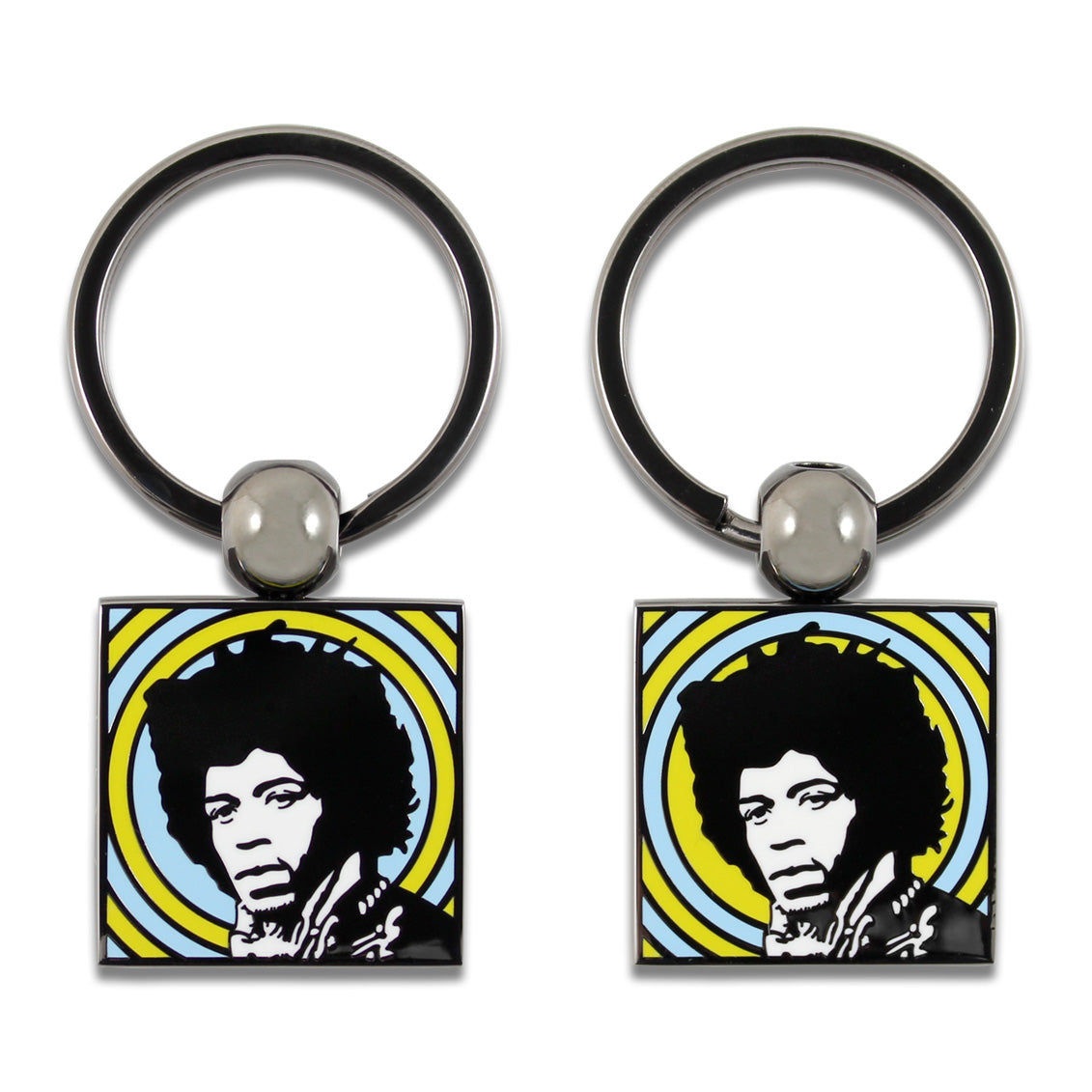 Key Ring JIMI (2 different sides) Jimi Hendrix
