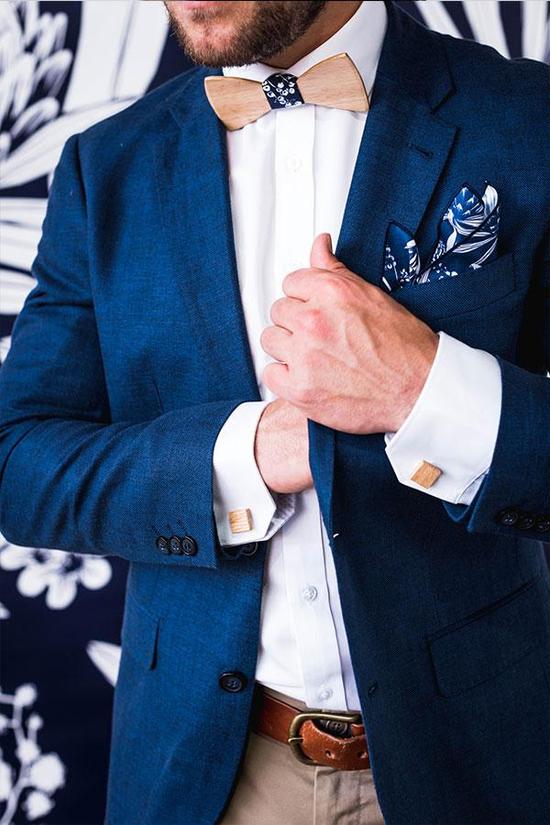 Wooden Cufflinks - Tasmanian Oak
