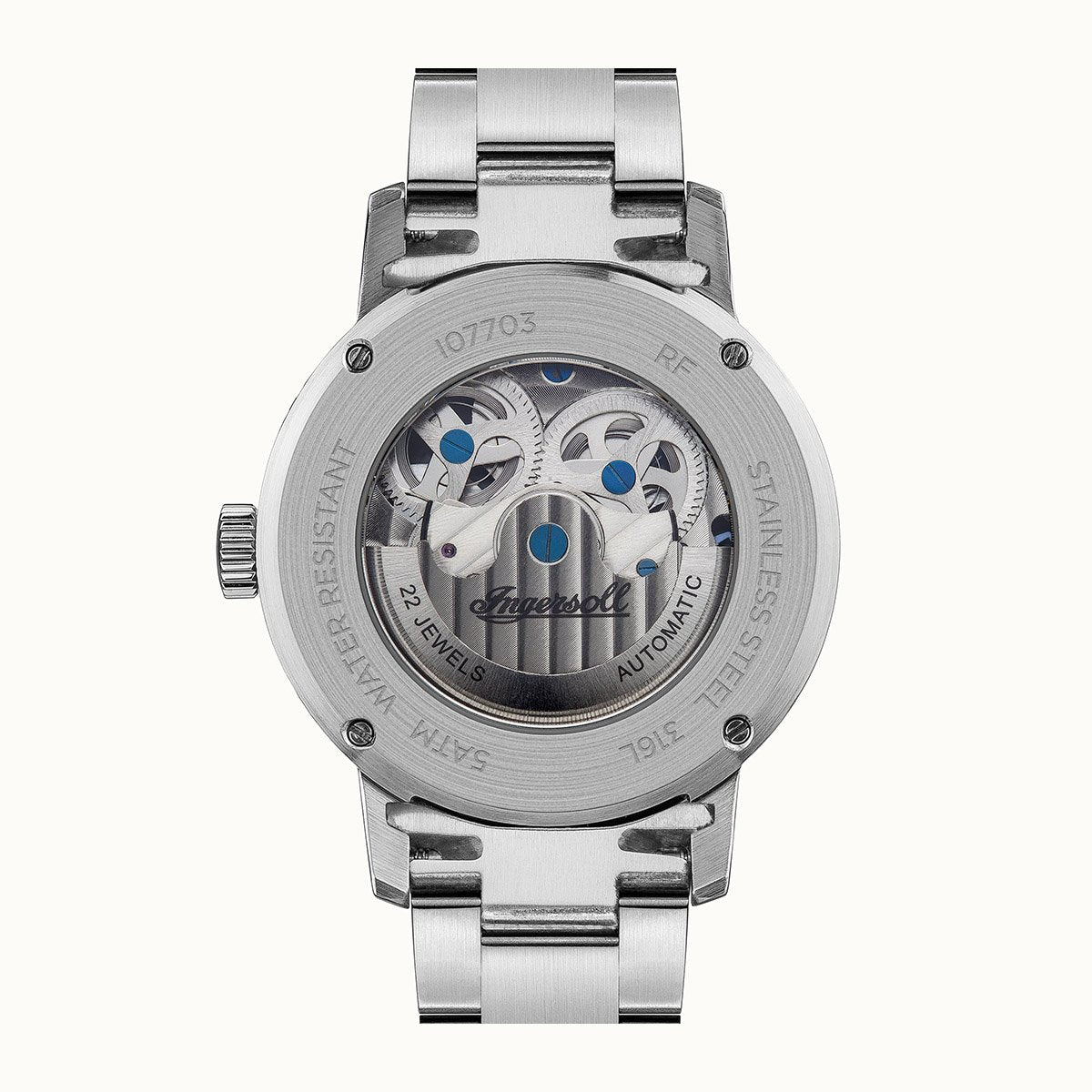 Jazz Silver Automatic Watch
