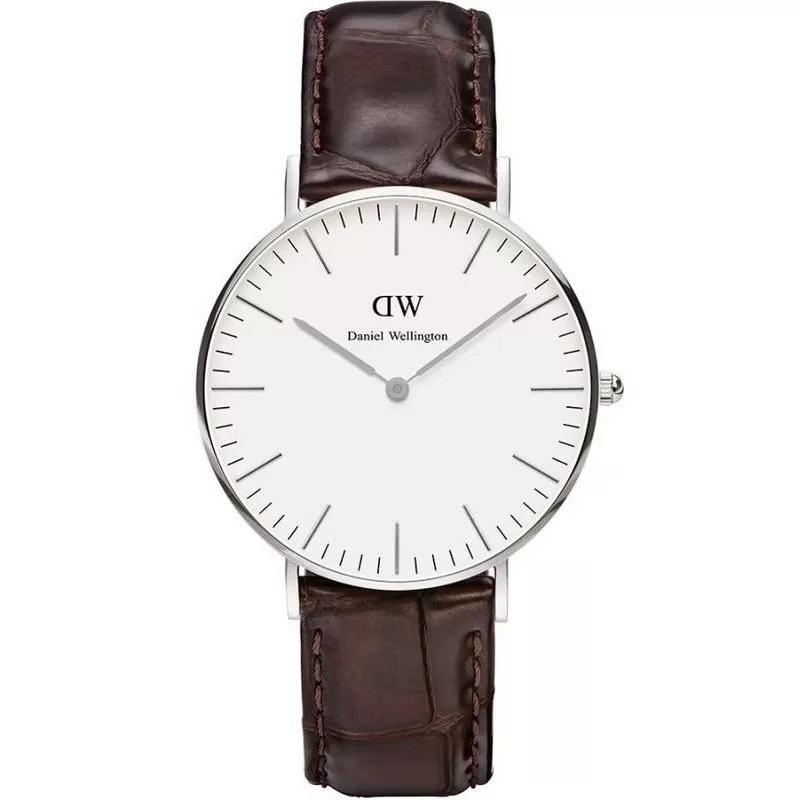 Daniel Wellington 32mm Petite York Silver Watch