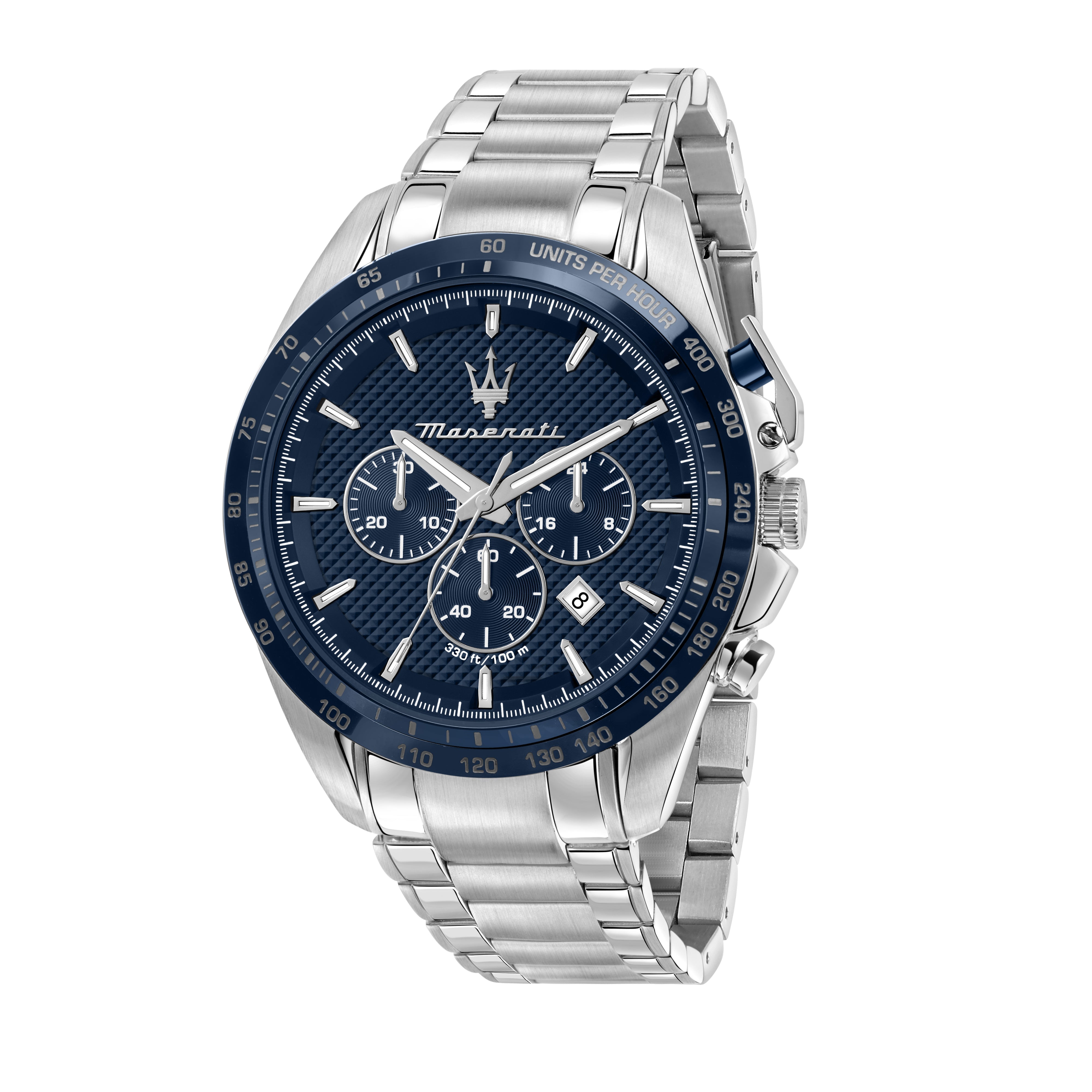 Traguardo 45mm Stainless Steel Chronograph Watch