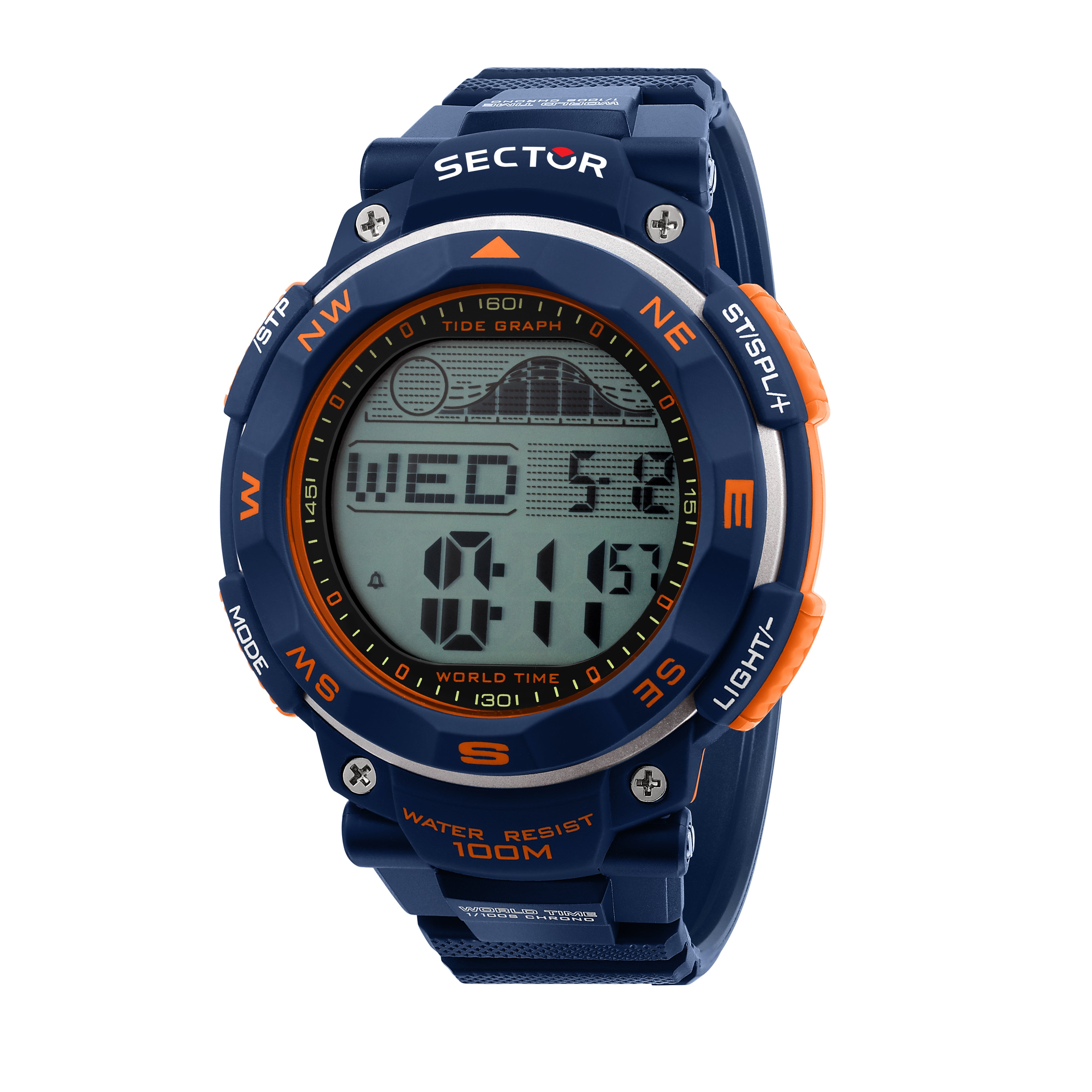 Ex-35 Blue Digital Watch