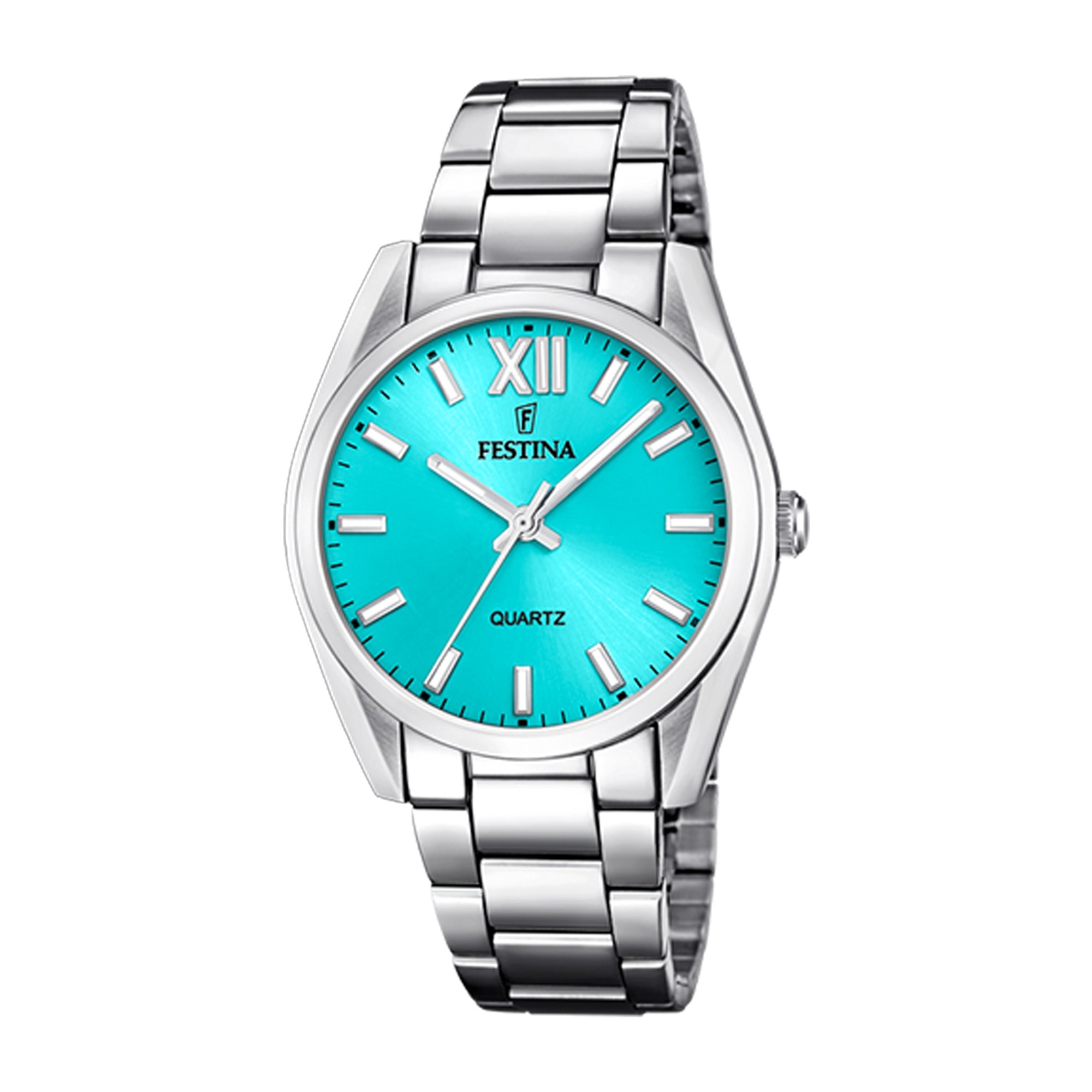 Alegria 36.8mm Light Blue Dial Stainless Steel Watch