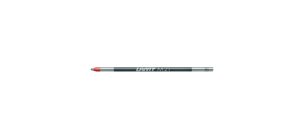 Ballpoint pen refill M21, Red