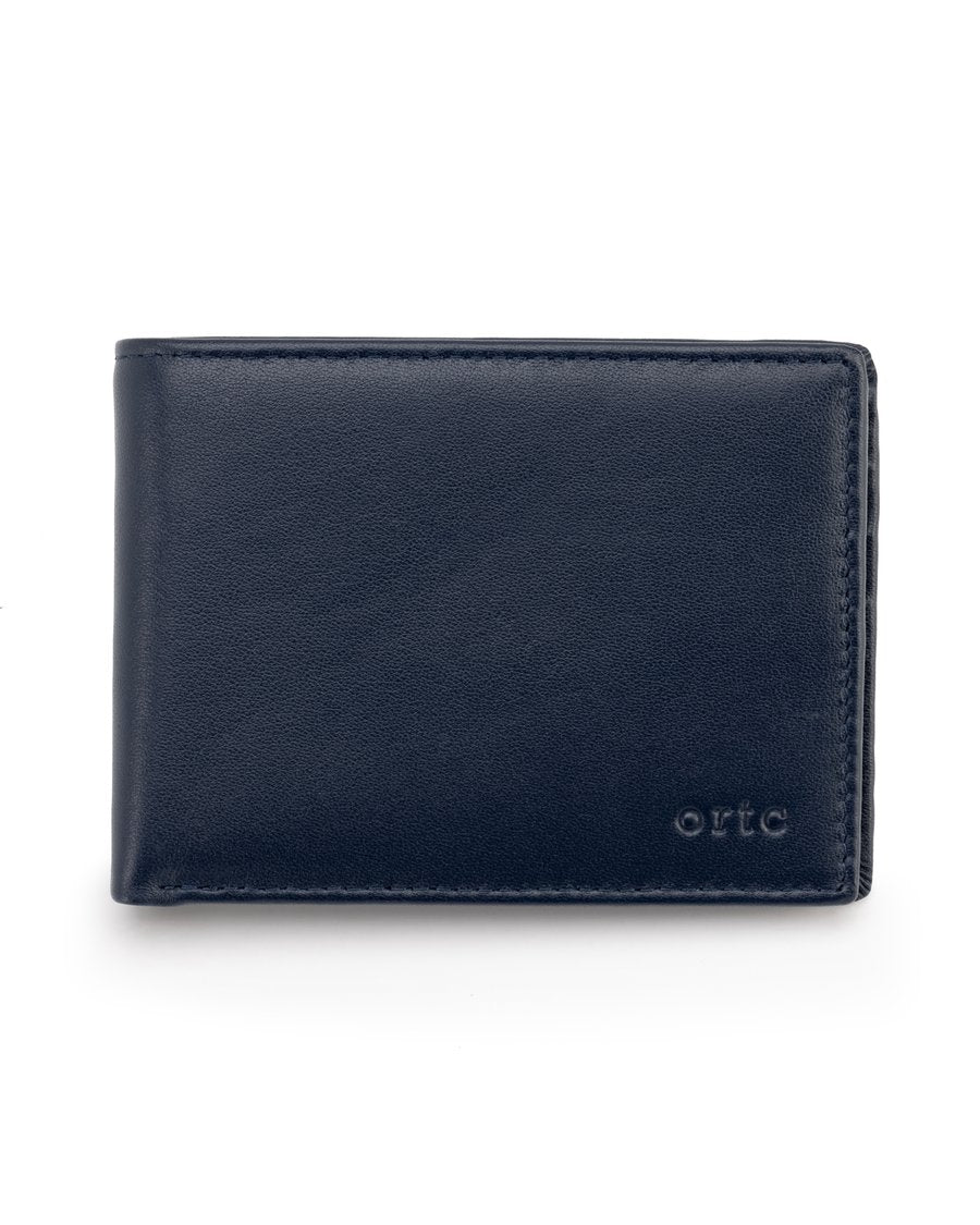 Leather Wallet Navy